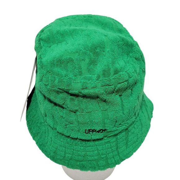 Jordan Jumpman Apex Bucket Hat Kids Youth 8-20 Green Unisex UPF 40 Terry NEW - Picture 6 of 12